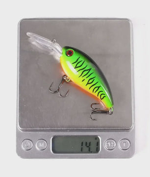 Set Crankbait Visloodjes Mix Kleuren - 10cm, 14g Wobbler Jerkbait met Dreg Haken