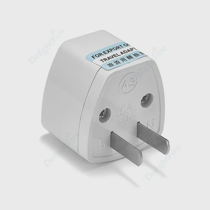 Universele Reisadapter AU/UK/US naar EU Type E/F - Stopcontact Omvormer