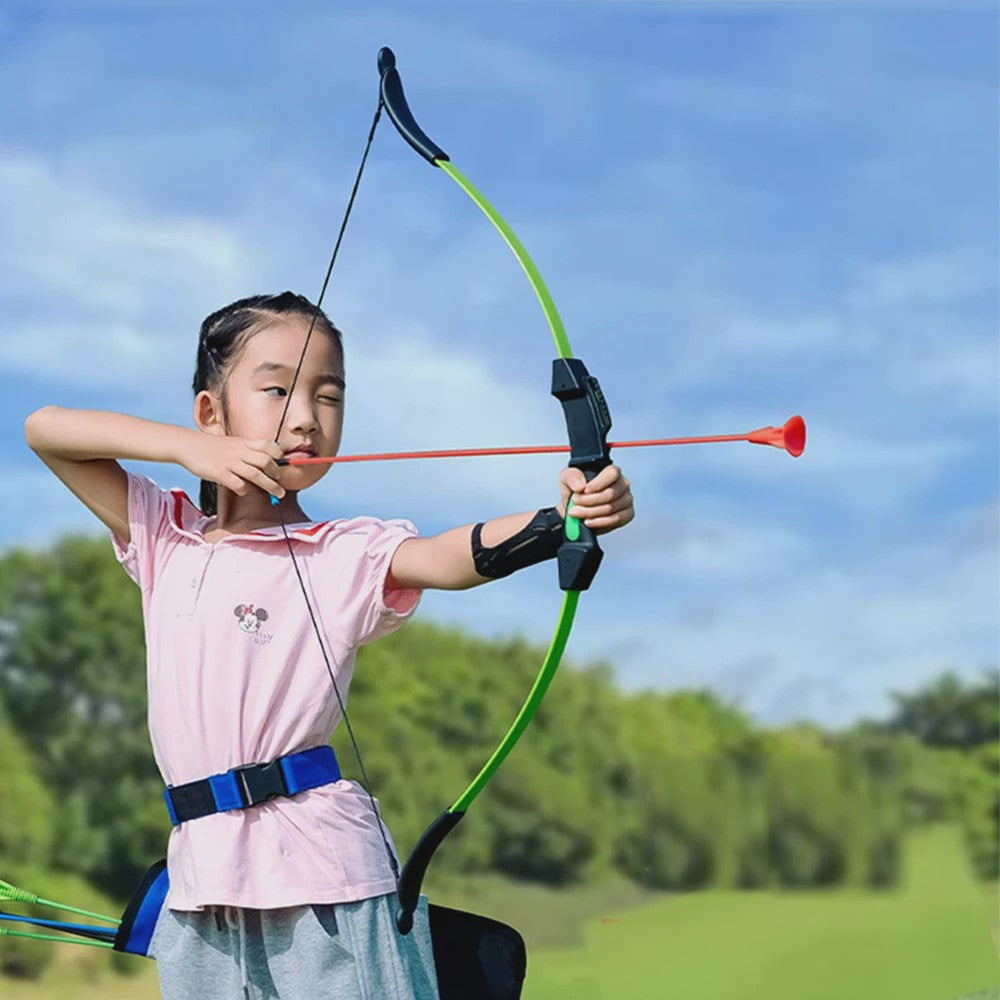 Kinder Recurve Boog en Zuignap Pijl Set - Junior Boogschieten Training 15-18lbs 42 inch