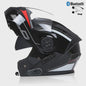 Modulaire Motorhelm Unisex met Dubbel Vizier & Bluetooth - DOT Gecertificeerd