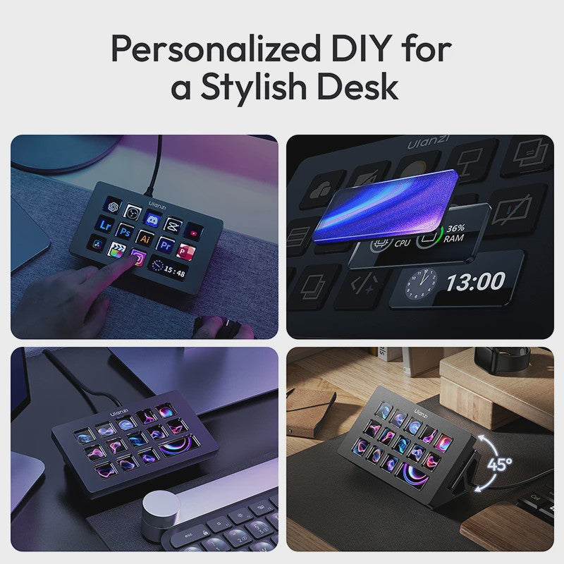Ulanzi D200H Stream Controller & Docking Station: Streamline Editing & Live Streaming