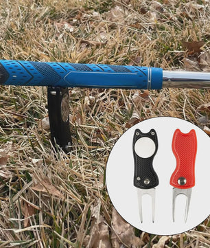 Opvouwbare Golf Divot Reparatie Tool met Magnetische Bal Marker
