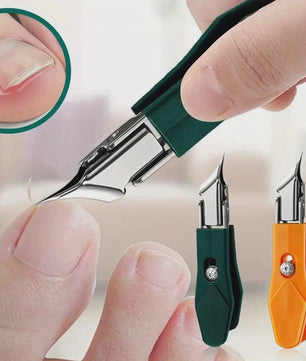 Roestvrijstalen Teennagelknipper met Schuine Rand voor Dikke, Kromme Nagels