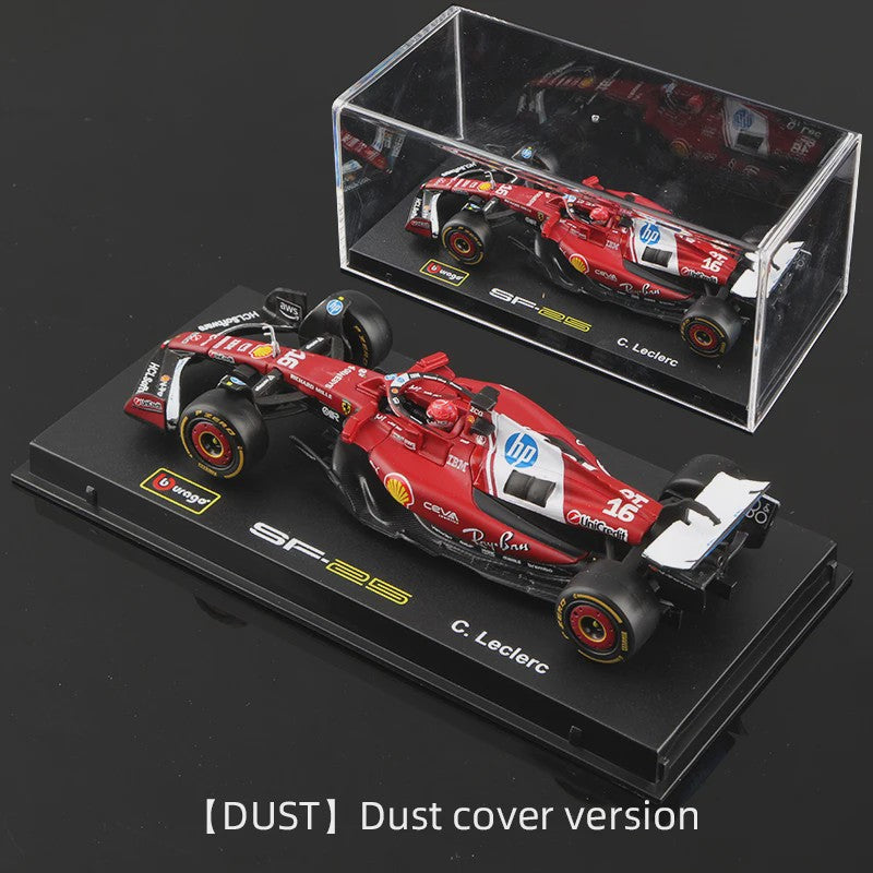 Bburago 1:43 2025 Ferrari SF25 F1 Raceauto Model - Diecast Metaal