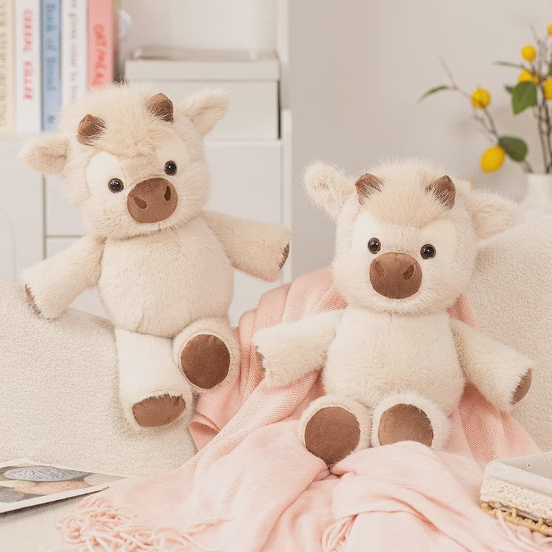 Schattige Schotse Hooglander Pluche Knuffel 45cm - Zacht en Knuffelbaar Koeien Speelgoed