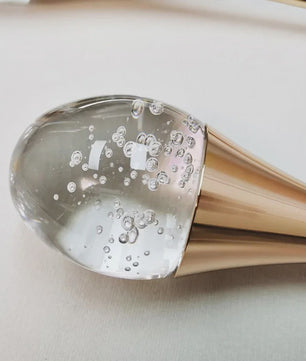 Moderne Druppel Kristal Hanglamp met Bubbel Effect - Sfeervolle Verlichting voor Keuken, Eettafel en Woonkamer
