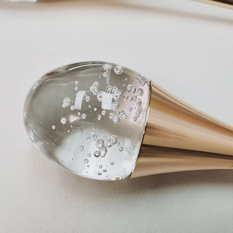 Moderne Druppel Kristal Hanglamp met Bubbel Effect - Sfeervolle Verlichting voor Keuken, Eettafel en Woonkamer