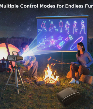 100W 3D Laser Show Projector - RGB DJ Disco Party Licht met DMX & App Controle