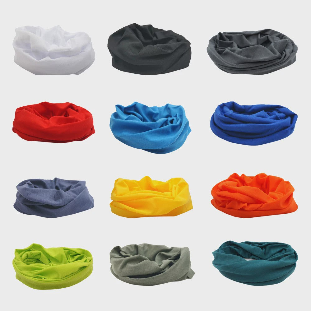 Multifunctionele Bandana Sjaal met UV-Bescherming | Hoofdband, Nekwarmer, Gezichtsbedekking