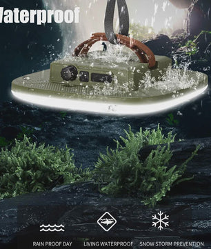 Oplaadbare Camping LED Lamp met Magneet & Haak - Sterk Licht & Draagbaar