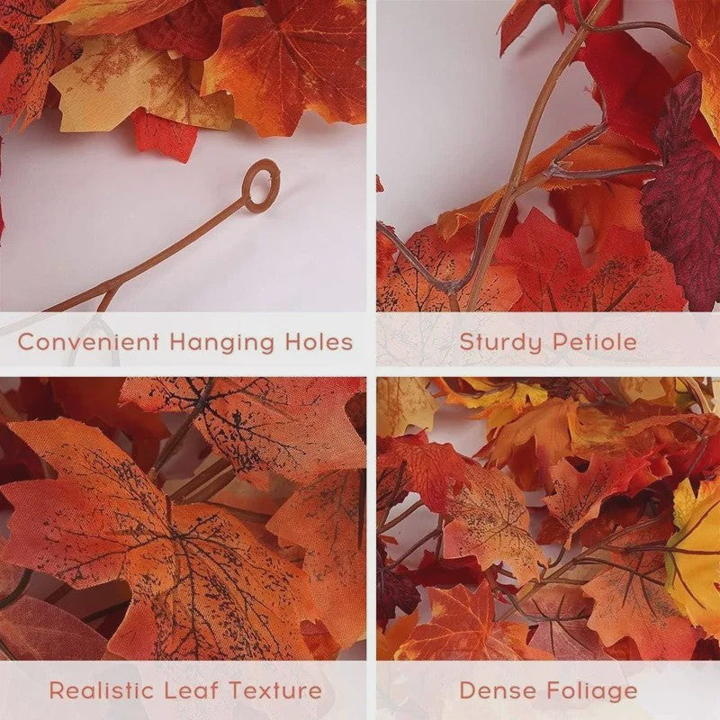Kunstblad Slinger Esdoorn - Herfst Decoratie 2 Meter