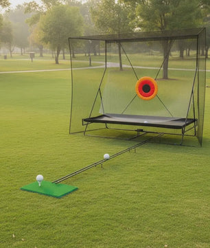 Stevig Golf Oefennet 3.6m x 2.7m met Bal Retour & Draagtas - Indoor/Outdoor Golf Trainingsnet