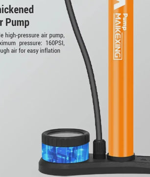 Fietspomp met Manometer - Multifunctioneel 160PSI - 3-in-1 Nozzle