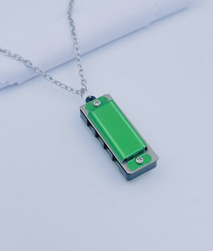 Mini Harmonica Ketting - 8 Tonen Muzikaal Sieraad