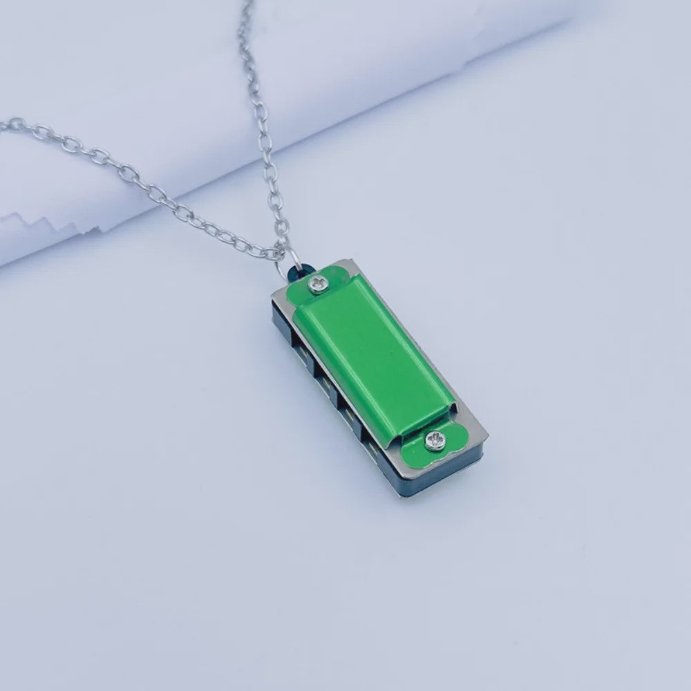 Mini Harmonica Ketting - 8 Tonen Muzikaal Sieraad