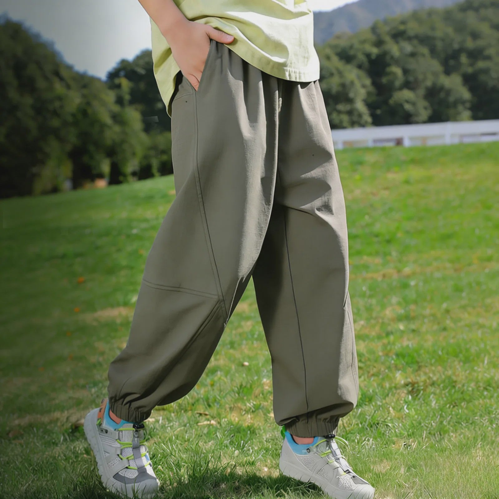 Zomer Joggingbroek Kinderen - Sneldrogend & Casual