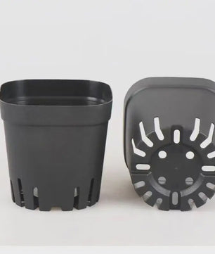 50 Stuks Vierkante Plastic Kweekpotjes voor Zaailingen en Planten