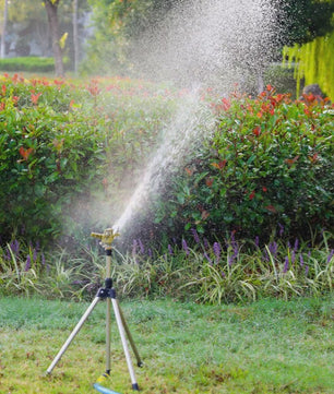 360° Draaibare Tripod Sproeier - Automatische Verstelbare Water Sproeier voor Gazon en Tuin