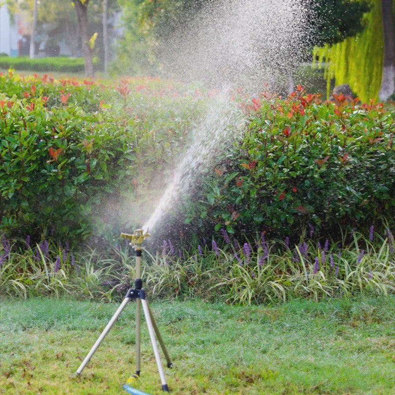 360° Draaibare Tripod Sproeier - Automatische Verstelbare Water Sproeier voor Gazon en Tuin