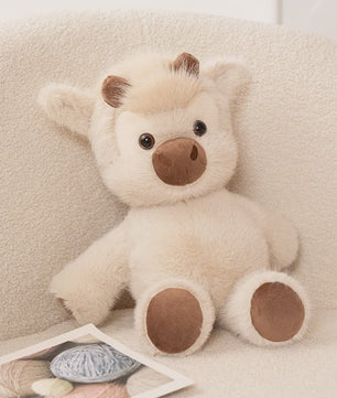 Schattige Highland Koe Pluche Knuffel - Zacht & Knuffelbaar Cadeau