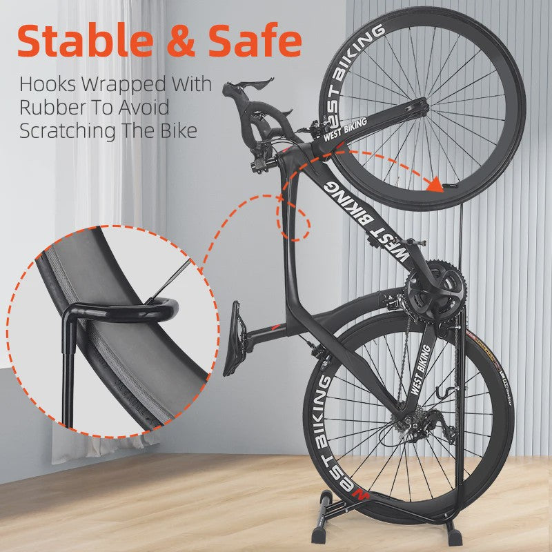 WEST BIKING 3-in-1 Fiets Parkeer- en Ondersteuningsstandaard - Universeel voor MTB & Racefiets