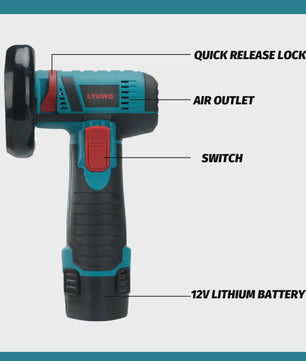 Draadloze Mini Haakse Slijper 12V - Compacte Elektrische Polijst- en Snijmachine