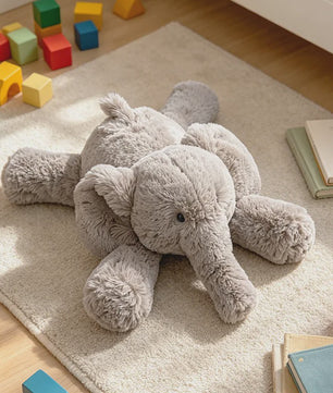 Pluche Olifant & Aap Knuffel - Zacht en Knuffelbaar Speelgoed voor Kinderen (35/52CM)