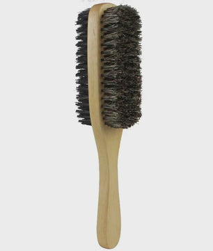 Herborst Borstel voor Mannen - Natuurlijke Houten Golfborstel voor Haar & Baard Styling