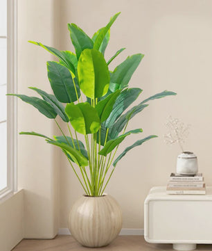 Grote Kunstpalmboom Tropisch - Realistische Nep Plant met Monstera Bladeren