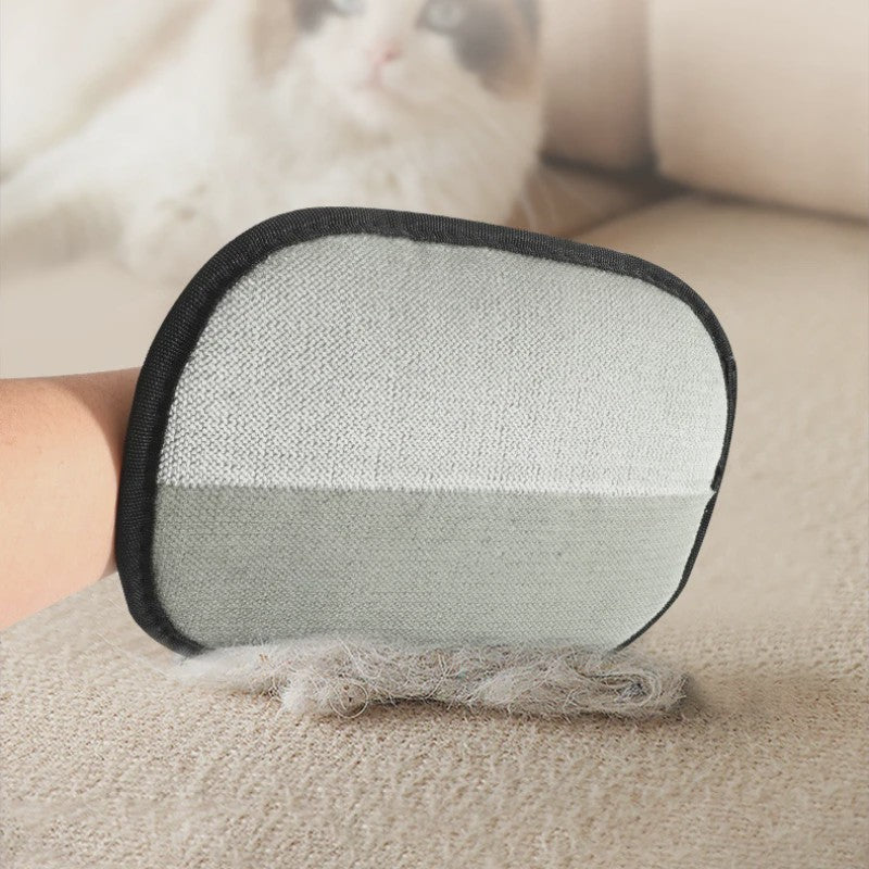 Dubbelzijdige Huisdier Borstelhandschoen voor Katten & Honden - Efficiënte Haarverwijdering