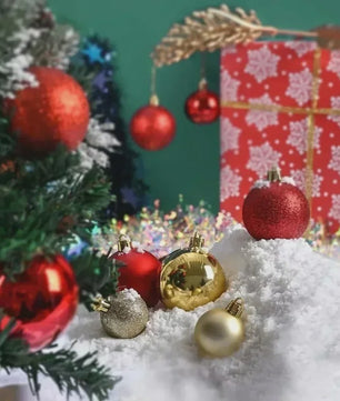Set van 24 Kerstballen (3/4/6 cm) - Versier je Kerstboom en Feest met Stijl