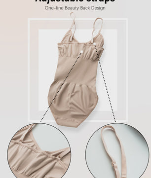 Naadloze Body Shaper met Butt Lifter & Open Kruis - Vormgevend en Corrigerend
