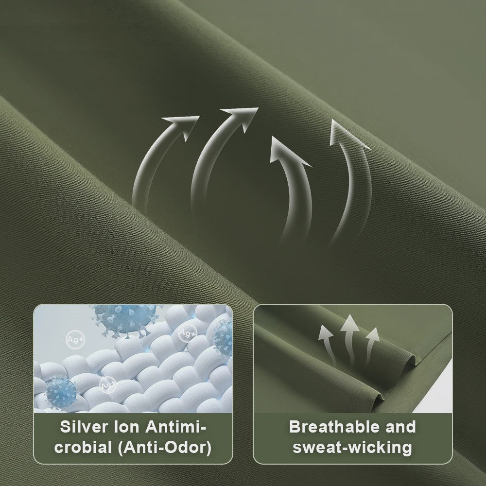 KungFu Scrubs Medisch Werkpak - Ademend, Waterdicht & Antibacterieel (2-delig)