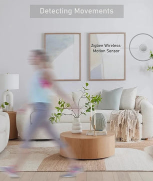 ZigBee 3.0 PIR Bewegingsmelder - Draadloze Slimme Thuisbeveiliging