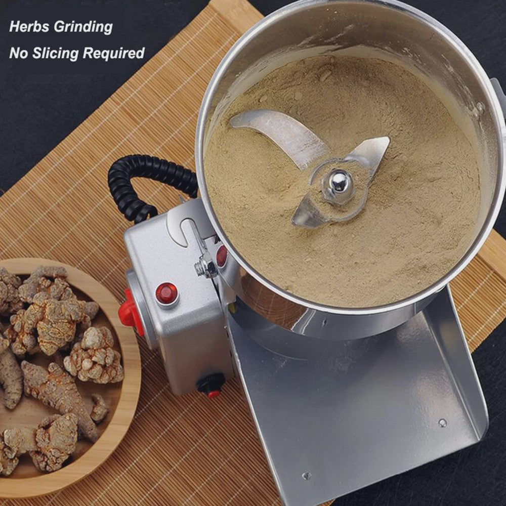 Krachtige 3000W Multifunctionele Grinder - 800g Capaciteit voor Kruiden, Koffiebonen, Granen en Meer