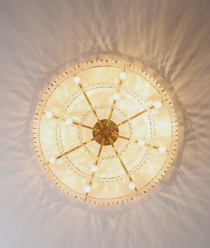 Luxe Kristallen Plafondlamp - Nordic Design LED Kroonluchter voor Woonkamer & Slaapkamer