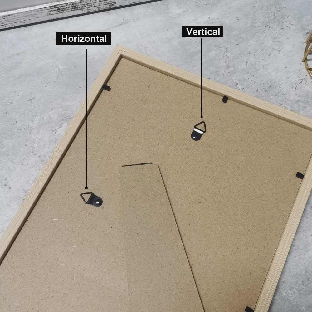 Set van 3 Houten Fotolijsten - Diverse Maten (10x15, 15x20, 20x25/A4) - Wanddecoratie & Cadeau