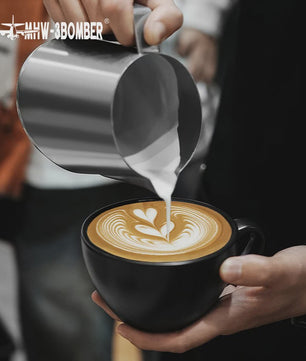 MHW-3BOMBER Melkopschuimkan 600ml - RVS Pitcher voor Latte Art & Cappuccino
