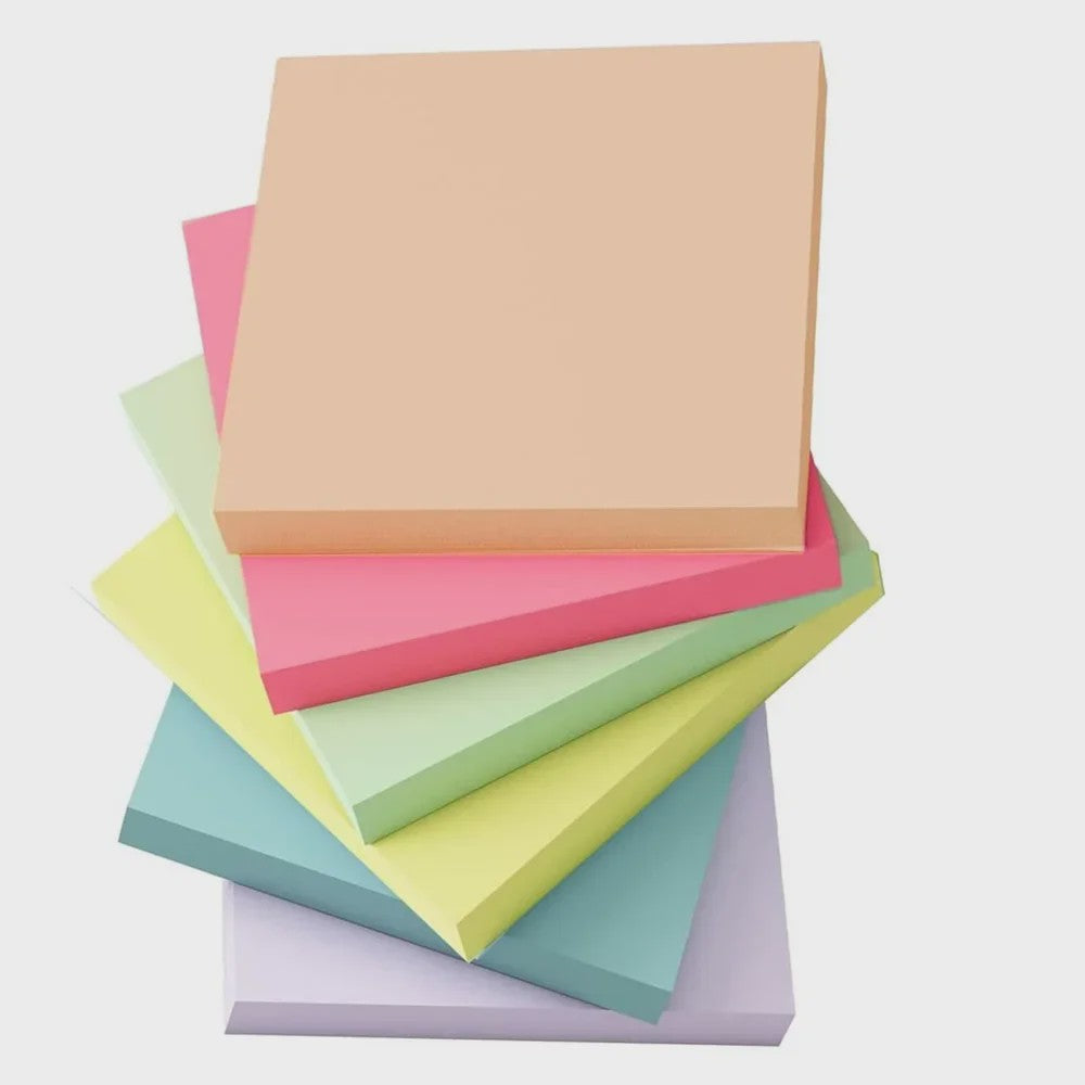 Kleurrijke Sticky Notes Set - Kawaii Notitieblokjes voor Kantoor & School