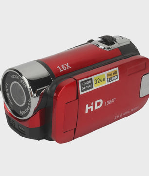 HD Digitale Camera 1080P Camcorder met 16MP, 16x Zoom, Draaibaar Scherm & Vullicht