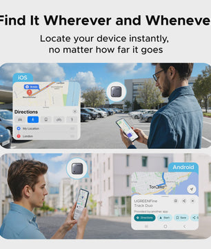 UGREEN Smart Finder Tracker Card: Vind Alles met iOS & Android