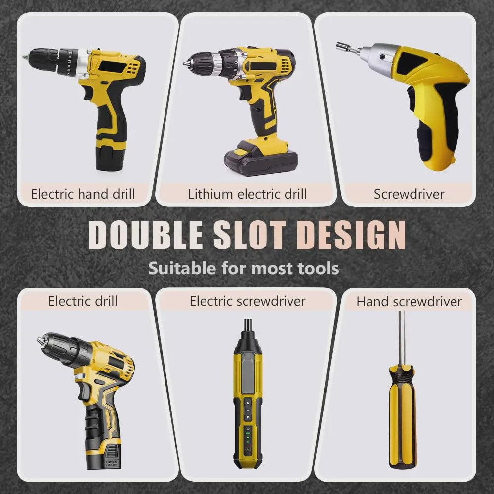 6-delige Magnetische Impact Schroefbits Set - Heavy Duty S2 Staal, Anti-slip & Schokbestendig