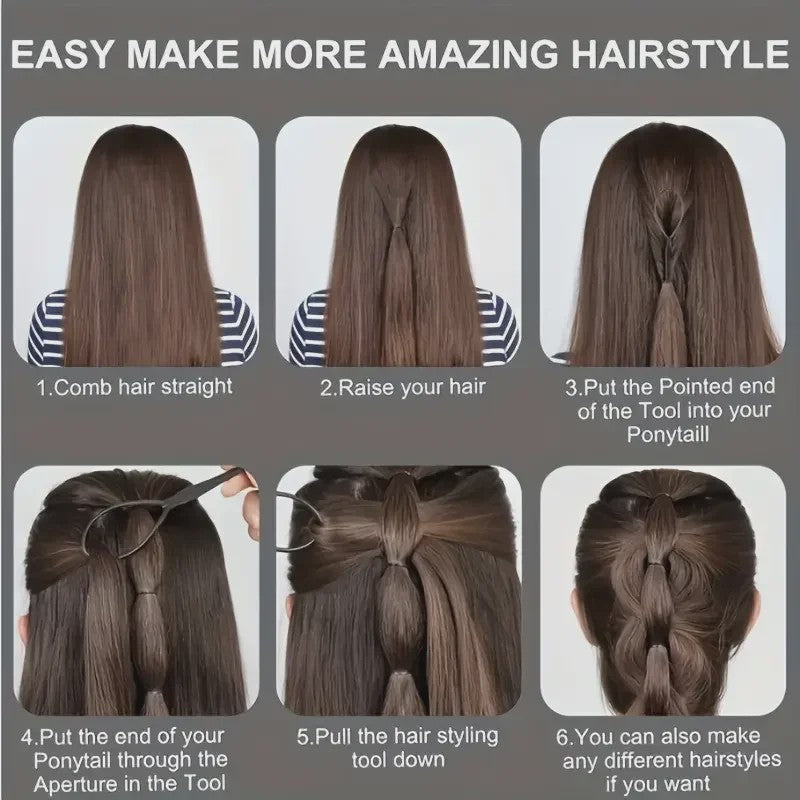 6-delige Haarstyling Set: Borstels, Kammen en Sprayfles voor Professionele Looks