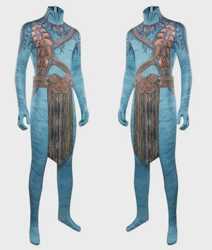 Avatar Cosplay Kostuums: Jake Sully & Neytiri Jumpsuits voor Dames en Heren - Perfect voor Halloween & Feesten