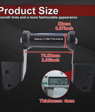 GPS Telefoonhouder Navigatieplaat Beugel voor Ducati Multistrada V4/V4S/V4R