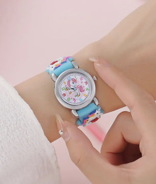 Unicorn Kinderhorloge - Kleurrijk Quartz Horloge voor Kinderen en Studenten