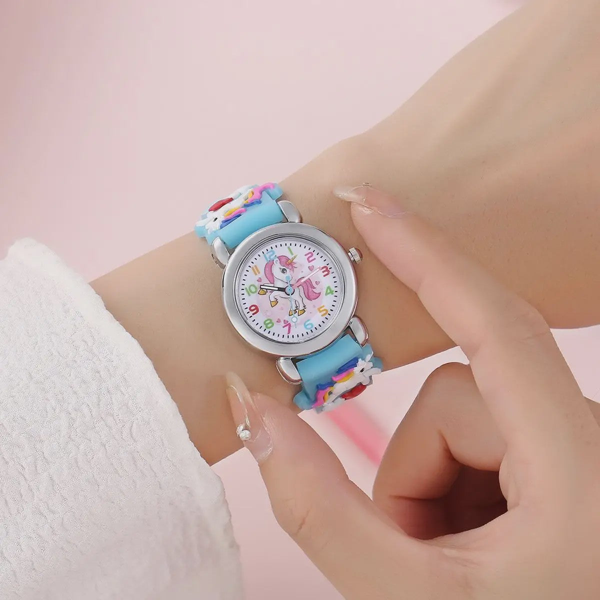 Unicorn Kinderhorloge - Kleurrijk Quartz Horloge voor Kinderen en Studenten
