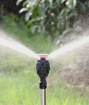 Automatische 360° Grondsproeier met RVS Driepoot - Efficiënte Tuinirrigatie