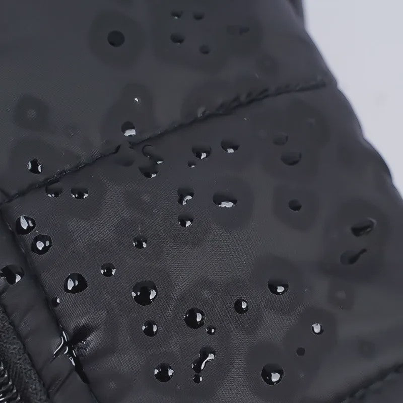 Waterdichte en Warme Hondenkleding Winterjas Vest Gevoerd met Rits voor Kleine tot Grote Honden