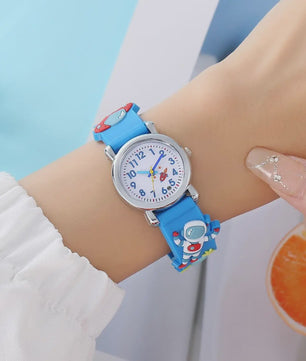 Kinderhorloge Cartoon Astronaut & UFO - Quartz Polshorloge